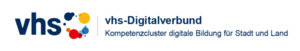 Logo vhs-Digitalverbund - Kompetenzcluster digitale Bildung in Stadt und Land