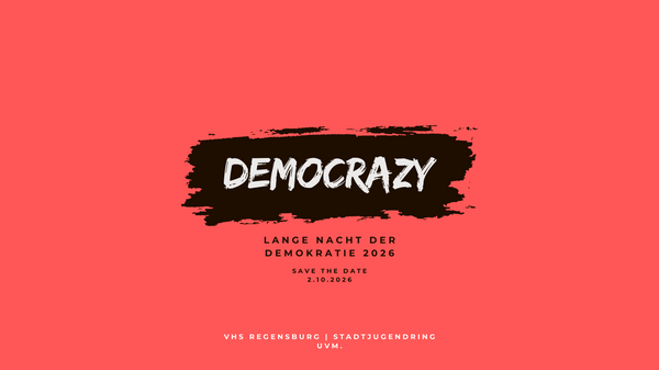 Grafik von Volkshochschule Regensburg / Gestaltung: G. Wabra