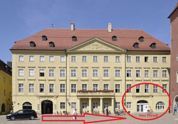 Zugang Beratungsstelle BMAF Thon-Dittmer-Palais am Haidplatz